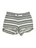 Ann Taylor LOFT Outlet Stripes Gray Shorts Size 2 - photo 1