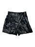 Tyler Boe 100% Viscose Metallic Black Athletic Shorts Size 2 - photo 1