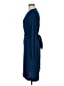 Ann Taylor Polka Dots Blue Cocktail Dress Size 6 - photo 5
