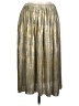 Steve Madden Metallic Gold Casual Skirt Size L - photo 1