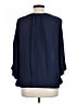 Joie 100% Silk Blue Blouse Size L - photo 2