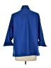 Foxcroft Blue 3/4 Sleeve Button-Down Shirt Size L - photo 2