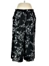 Assorted Brands 100% Polyester Print Black Casual Pants Size XXL (2XL) - photo 1