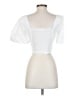 GB 100% Cotton White Short Sleeve Top Size XS - photo 2