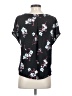 Banana Republic 100% Polyester Black Short Sleeve Blouse Size S - photo 2