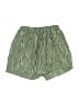 Unbranded 100% Polyester Stripes Green Shorts Size M - photo 1