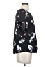 Banana Republic 100% Polyester Black Short Sleeve Blouse Size S - photo 4