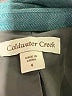 Coldwater Creek Teal Blazer Size 4 - photo 6
