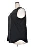 Ann Taylor 100% Polyester Black Sleeveless Blouse Size XXL - photo 5