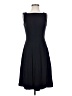 L.K. Bennett Solid Black Cocktail Dress Size 4 - photo 1