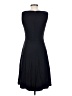 L.K. Bennett Solid Black Cocktail Dress Size 4 - photo 2