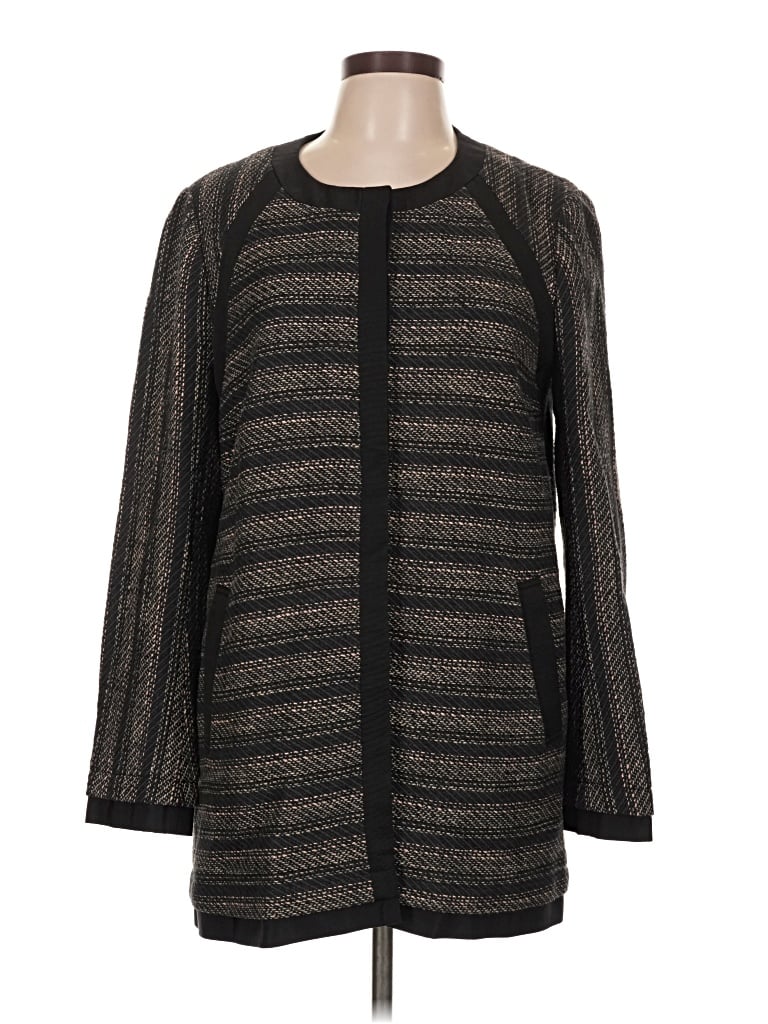 Pre-owned Comptoir Des Cotonniers Coat In Black