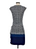 Max Studio Print Blue Casual Dress Size S - photo 2