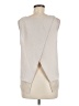 Elan 100% Polyester Ivory Sleeveless T-Shirt Size M - photo 2