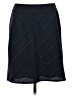 Ann Taylor LOFT Chevron-herringbone Black Wool Skirt Size 6 - photo 1