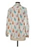 Chico's 100% Cotton Hearts Ivory Long Sleeve Blouse Size Med (1) - photo 2
