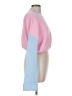 More To Come Color Block Pink Pullover Sweater Size M - photo 4