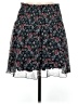 CAbi 100% Polyester Paisley Black Casual Skirt Size M - photo 1
