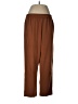 Calvin Klein Solid Brown Casual Pants Size M - photo 1