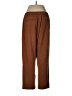 Calvin Klein Solid Brown Casual Pants Size M - photo 2