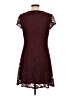 AB Studio 100% Polyester Burgundy Cocktail Dress Size L - photo 2