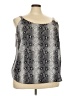 Bar III Silver Sleeveless Blouse Size 3X - photo 1