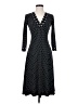 Morgan Mcfeeters Polka Dots Black Casual Dress Size 2 - photo 1
