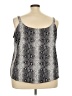 Bar III Silver Sleeveless Blouse Size 3X - photo 2