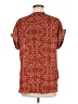Max Studio 100% Polyester Red Short Sleeve T-Shirt Size M (estimated) - photo 2