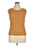 Kate Hill Gold Sweater Vest Size XL - photo 1