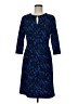 DM Collection Blue Casual Dress Size 8 - photo 1