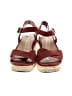 Francesca's Burgundy Wedges Size 8 - photo 2