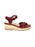 Francesca's Burgundy Wedges Size 8 - photo 1