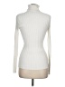 Dots Ivory White Turtleneck Sweater Size M - photo 2