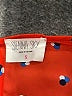 Sienna Sky 100% Polyester Hearts Red Orange Short Sleeve Blouse Size S - photo 7