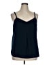 Gap 100% Polyester Blue Sleeveless Blouse Size L (tall) - photo 1