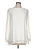 Zenana 100% Polyester Ivory Long Sleeve Blouse Size L - photo 1