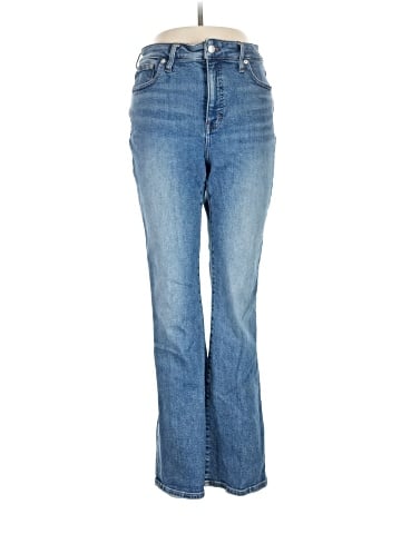 Madewell Tall Curvy Kick Out Crop Jeans in Oneida Wash (view 1)