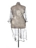 GiGi Moda 100% Silk Silver Kimono Size 3X (estimated) - photo 2