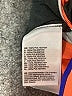 The North Face 100% Polyester Color Block Orange Athletic Shorts Size M - photo 4