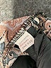 Unbranded Paisley Brown Casual Pants One size - photo 8