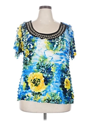 Elementz Short Sleeve Blouse (view 1)