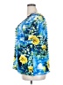 Elementz Blue Short Sleeve Blouse Size 2X - photo 5