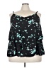 Torrid 100% Polyester Teal 3/4 Sleeve Blouse Size 3X Plus (3) - photo 1
