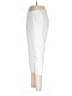 Chaps Solid White Casual Pants Size 8 - photo 5