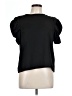 Shein 100% Polyester Black Short Sleeve Top Size L - photo 1