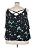 Torrid 100% Polyester Teal 3/4 Sleeve Blouse Size 3X Plus (3) - photo 2