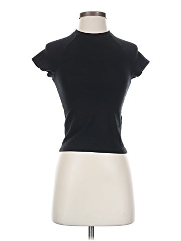 Noisy May Short Sleeve Turtleneck (view 1)