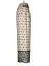 H&M 100% Polyester Print Ivory Gold Casual Pants Size 8 - photo 4