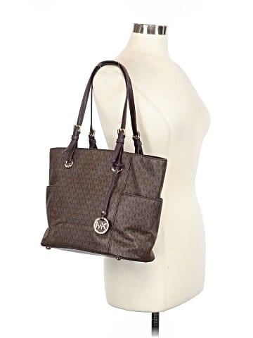 MICHAEL Michael Kors Leather Tote (view 2)